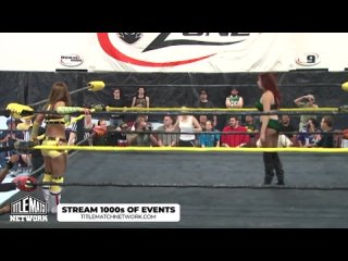 30 woman battle royal (womens wrestling) annie social, taeler hendrix, barbi hayden, shanna big ass milf big tits