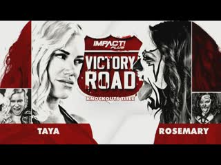 taya valkyrie vs. rosemary (impact wrestling 2019 08 14. victory road) huge tits big ass milf